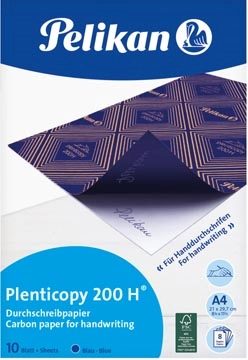 Een Pelikan carbonpapier Plenticopy 200H, etui van 10 vel koop je bij best4office