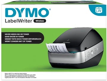 Een Dymo beletteringsysteem LabelWriter Wireless, zwart koop je bij best4office