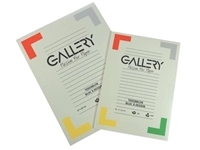 Een Gallery tekenpapier, 120 g, ft 21 x 29,7 cm, A4, houtvrij papier, blok van 24 vel koop je bij best4office