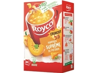 Een Royco Minute Soup pompoensuprême met croutons, pak van 20 zakjes koop je bij Muys Kantoor & Kado