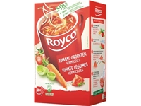 Een Royco Minute Soup tomaat groenten vermicelli, pak van 20 zakjes koop je bij Muys Kantoor & Kado