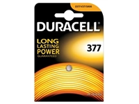 Een Duracell knoopcel Duralock 377, op blister koop je bij Muys Kantoor & Kado