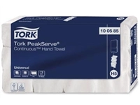 Een Tork Peakserve Continue handdoek, 1-laags, H5 Universal, wit, pak van 12 stuks koop je bij Muys Kantoor & Kado