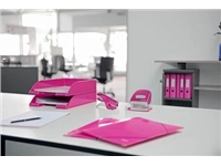 Een Leitz WOW ordner roze, rug van 5,2 cm koop je bij best4office