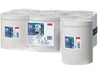 Een Tork Advanced Wiping Plus poetspapier, centerfeed, 2-laags, systeem M2, wit, pak van 6 rollen koop je bij Muys Kantoor & Kado