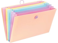 Een Viquel Rainbow Pastel voorordner, liggend model met 8 vakken koop je bij best4office