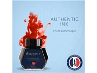 Een Waterman vulpeninkt 50 ml, rood (Audacious) koop je bij Muys Kantoor & Kado