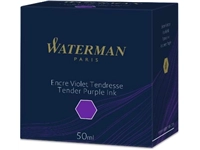 Een Waterman vulpeninkt 50 ml, paars (Tender) koop je bij Muys Kantoor & Kado