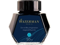 Een Waterman vulpeninkt 50 ml, blauw (Inspired) koop je bij Muys Kantoor & Kado