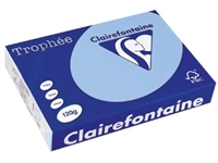 Een Clairefontaine Trophée Pastel, gekleurd papier, A4, 120 g, 250 vel, helblauw koop je bij best4office