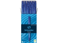 Een Schneider Balpen Fave, medium penpunt, blauw koop je bij Muys Kantoor & Kado