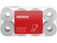 Een Katrin toiletpapier, 2-laags, 400 vel per rol, pak van 8 rollen koop je bij Muys Kantoor & Kado