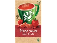 Een Cup-a-Soup spicy tomato, pak van 21 zakjes koop je bij Muys Kantoor & Kado