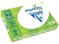 Een Clairefontaine Equality printpapier ft A4, 80 g, pak van 500 vel koop je bij best4office