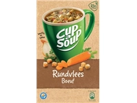 Een Cup-a-Soup rundvlees, pak van 21 zakjes koop je bij Muys Kantoor & Kado