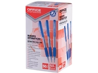 Een Office Products balpen 0,5 mm, blauw koop je bij Muys Kantoor & Kado