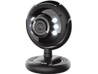 Een Trust Spotlight Pro webcam, met ingebouwde microfoon en ledlampjes koop je bij best4office