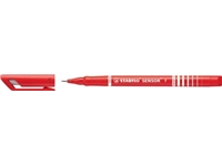 Een STABILO SENSOR fineliner, 0,3 mm, rood koop je bij Muys Kantoor & Kado