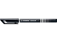 Een STABILO SENSOR fineliner, 0,3 mm, zwart koop je bij Muys Kantoor & Kado