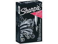 Een Sharpie permanente marker metallic, fijne punt, zilver koop je bij Muys Kantoor & Kado