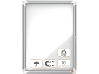 Een Nobo Vitrine buitenvitrine, voor 4 x ft A4 (ft 69,2 x 53,2 x 4,5 cm) koop je bij best4office