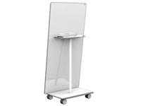 Een Nobo Move & Meet mobiel systeem, 2 whiteboard panelen, 90 x 180 cm koop je bij best4office