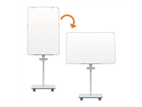 Een Nobo Move & Meet mobiele stalen flipover ft 70 x 100 cm koop je bij best4office