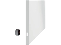 Een Nobo Infinity randloos whiteboard, staal, magnetisch, 60 x 90 cm koop je bij best4office