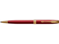 Een Parker Sonnet balpen, rood/goud, medium, in giftbox koop je bij best4office