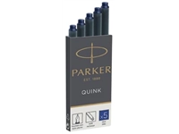 Een Parker Quink inktpatronen permanent blauw, doos met 5 stuks koop je bij best4office