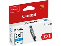 Een Canon inktcartridge CLI-581C XXL, 282 foto's, OEM 1995C001, cyaan koop je bij Muys Kantoor & Kado