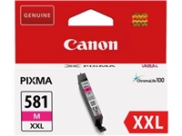 Een Canon inktcartridge CLI-581M XXL, 367 foto's, OEM 1996C001, magenta koop je bij best4office