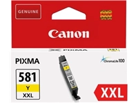 Een Canon inktcartridge CLI-581Y XXL, 322 foto's, OEM 1997C001, geel koop je bij Muys Kantoor & Kado