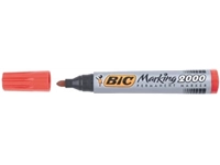 Een Bic permanent marker 2000-2300 rood, schrijfbreedte 1,7 mm, ronde punt koop je bij Muys Kantoor & Kado