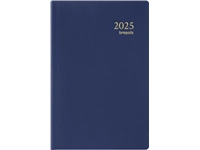 Een Brepols agenda Delta Seta 6-talig, blauw, 2025 koop je bij Muys Kantoor & Kado