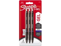 Een Sharpie S-gel roller, medium punt, blister van 3 stuks, blauw koop je bij Muys Kantoor & Kado