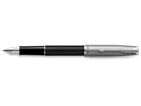 Een Parker vulpen Sonnet Essential, medium, in giftbox, Black CT (zwart) koop je bij best4office