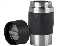 Een Emsa Travel Mug Compact thermosbeker, 0,3 l, zwart koop je bij Muys Kantoor & Kado