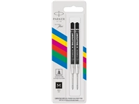 Een Parker Eco vulling voor balpen, medium, zwart, blister van 2 stuks koop je bij best4office