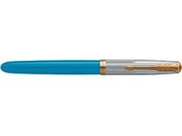 Een Parker 51 Premium vulpen medium, turkoois GT koop je bij best4office