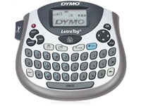 Een Dymo beletteringsysteem LetraTag LT-100T, inclusief 1 LT-tape, azerty koop je bij best4office