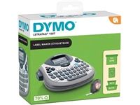 Een Dymo beletteringsysteem LetraTag LT-100T, inclusief 1 LT-tape, azerty koop je bij best4office