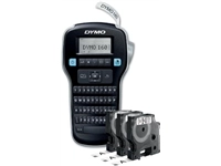 Een Dymo LabelManager 160 Value Pack: 1 x LabelManager 160P + 3 x D1 tape, qwerty koop je bij best4office