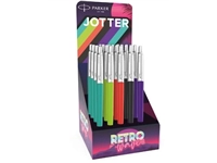 Een Parker Jotter Originals balpen, Retro Wave, display van 20 stuks, assorti koop je bij best4office