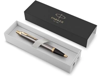 Een Parker IM Premium balpen, grijs GT, medium, giftbox koop je bij best4office