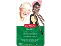 Een Derwent aquarelpotlood Academy , blik van 12 stuks in geassorteerde huidtinten koop je bij best4office