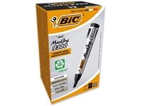 Een Bic permanent marker 2000-2300 zwart, schrijfbreedte 3 - 5,5 mm, schuine punt koop je bij Muys Kantoor & Kado