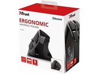 Een Trust oplaadbare draadloze ergonomische muis Voxx, zwart koop je bij best4office