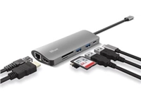 Een Trust Dalyx 7-in-1 USB-C Multiport Adapter koop je bij best4office