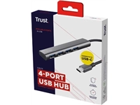 Een Trust Halyx USB-C 3.2 Hub 4-poorten koop je bij best4office